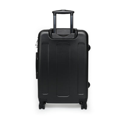 Travel Suitcase, 3 sizes- White/Blue