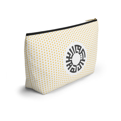 &quot;Salam&quot; Accessory Pouch w T-bottom- Yellow