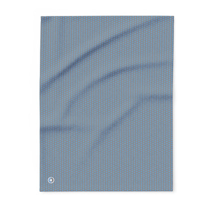 Arctic Fleece Blanket Grey/Blue