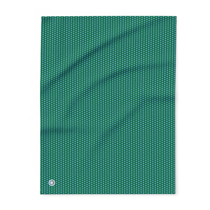 Arctic Fleece Blanket Green/Blue