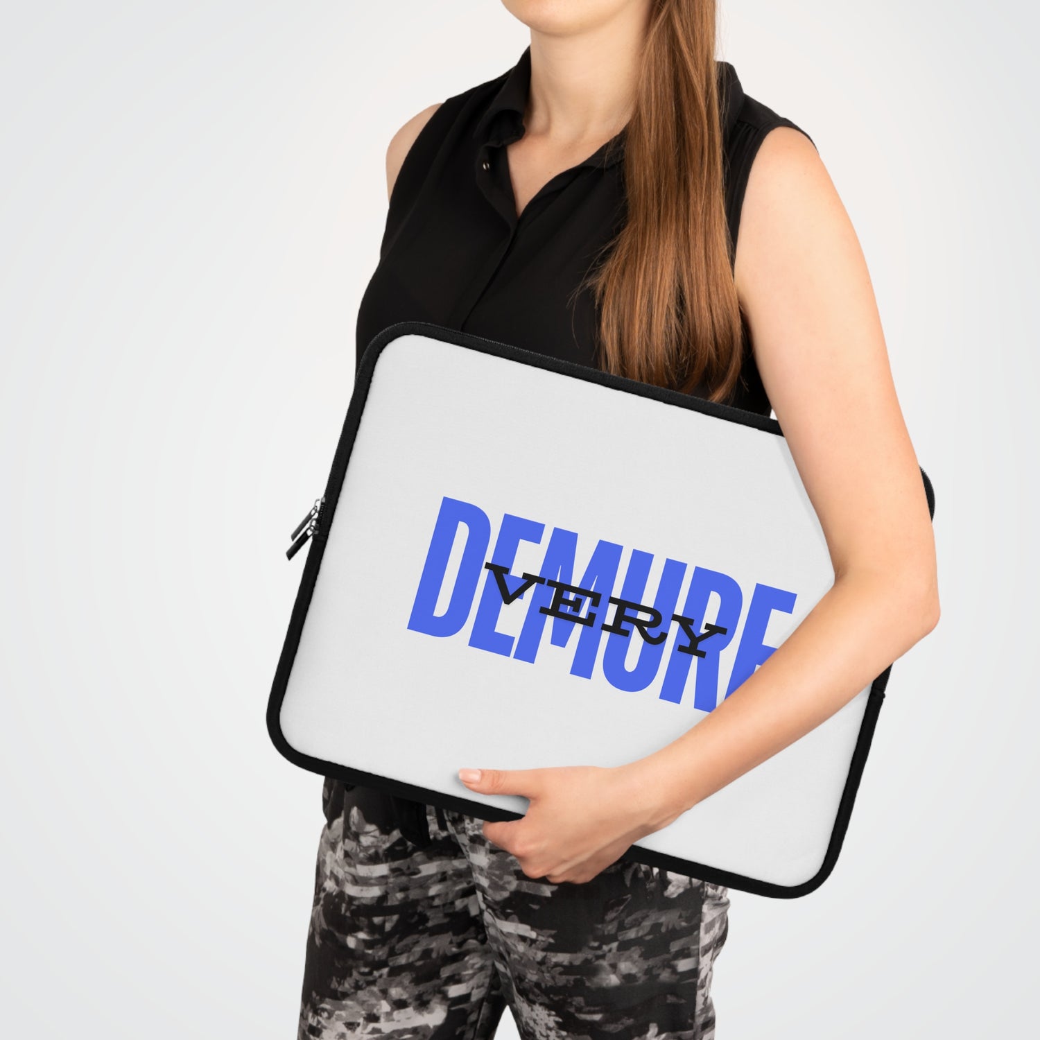 &quot;Very Demure&quot; Laptop Sleeve- &quot;Blue&quot;
