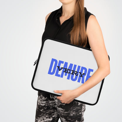 &quot;Very Demure&quot; Laptop Sleeve- &quot;Blue&quot;