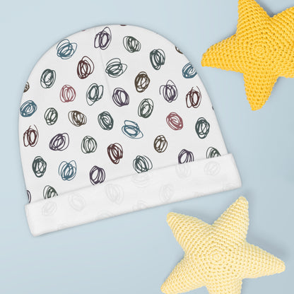 Polka Dots Baby Beanie