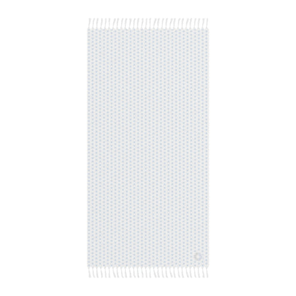 Boho Beach Cloth- Polka Dot Blue