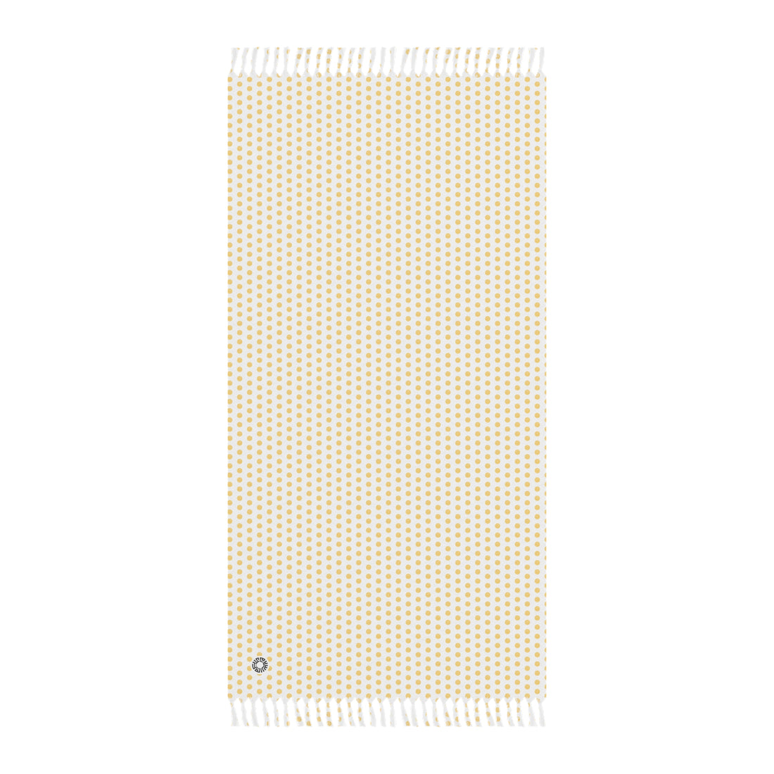 Boho Beach Cloth- Polka Dot Yellow