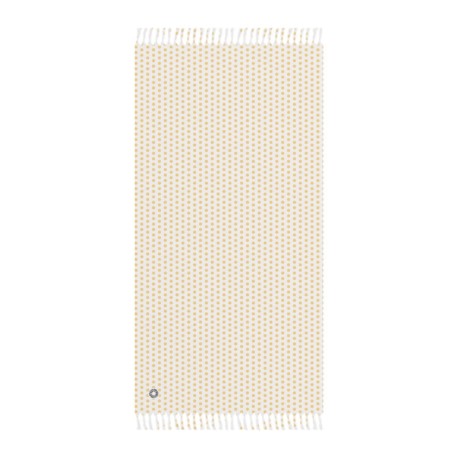Boho Beach Cloth- Polka Dot Yellow