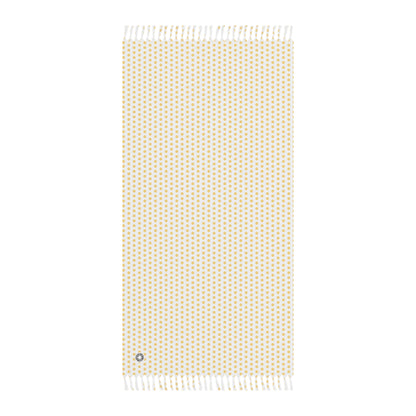 Boho Beach Cloth- Polka Dot Yellow