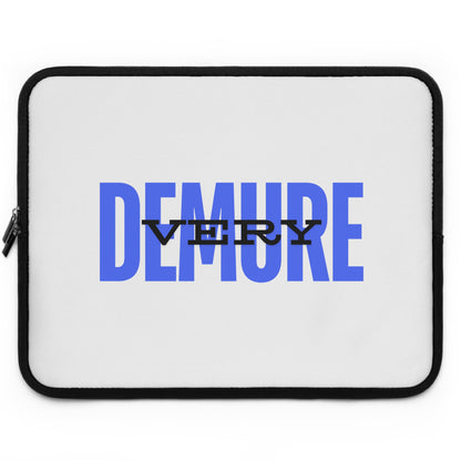 &quot;Very Demure&quot; Laptop Sleeve- &quot;Blue&quot;