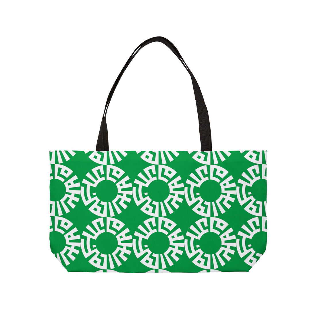 "Salam" Weekender Tote Bag- Green