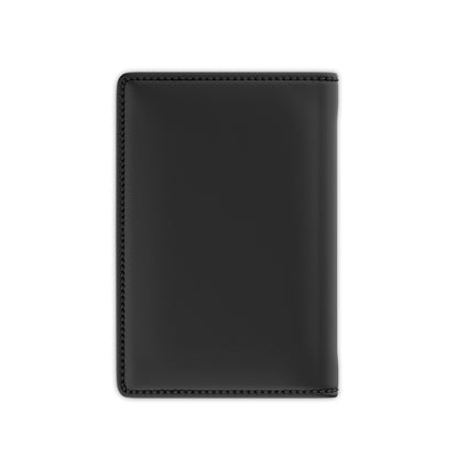 &quot;Salam&quot; Passport Cover- White/Black w/ RFID Blocking