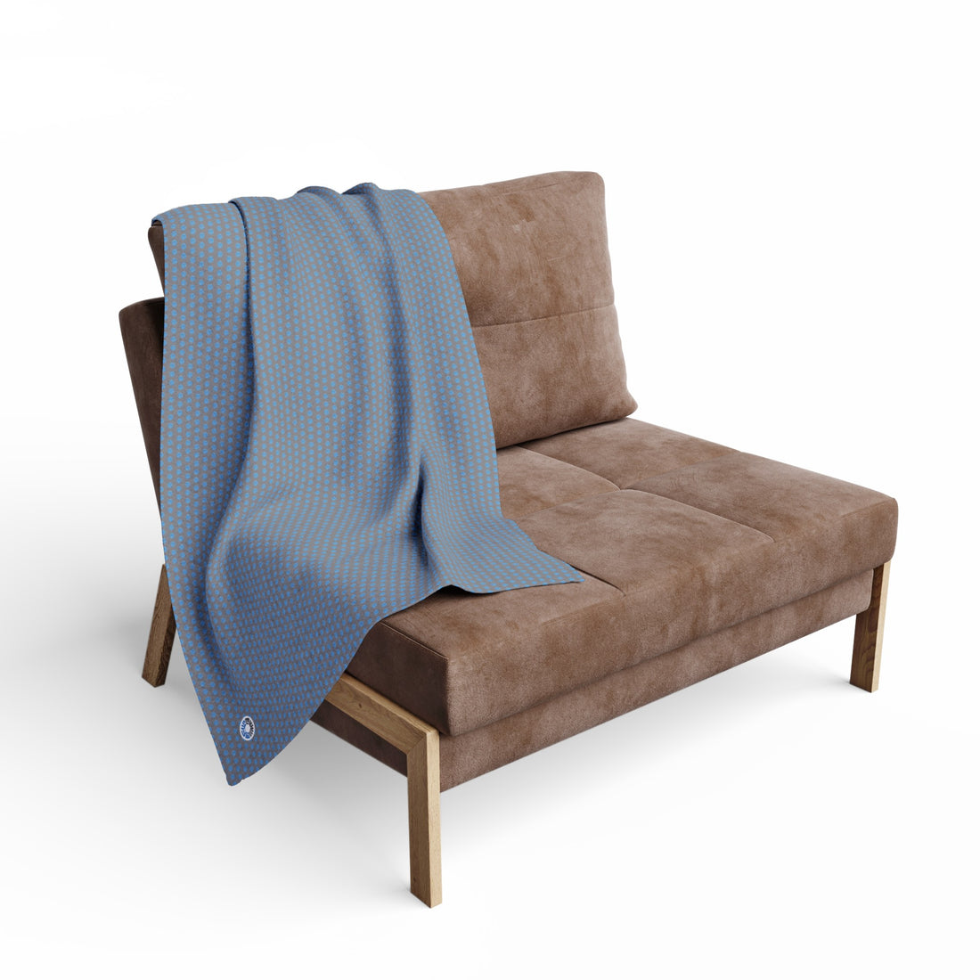 Arctic Fleece Blanket Grey/Blue