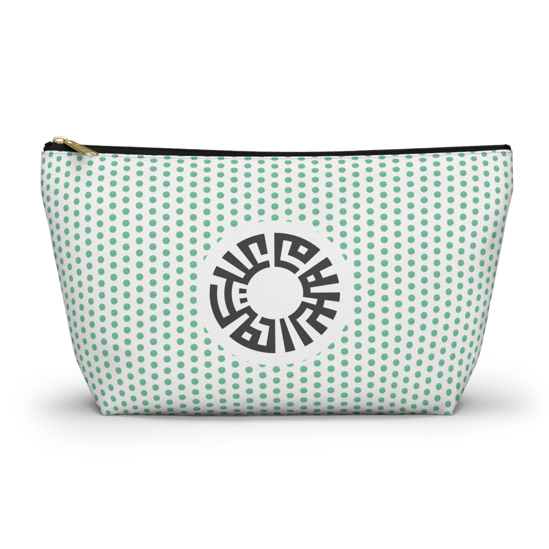 "Salam" Accessory Pouch w T-bottom- Green