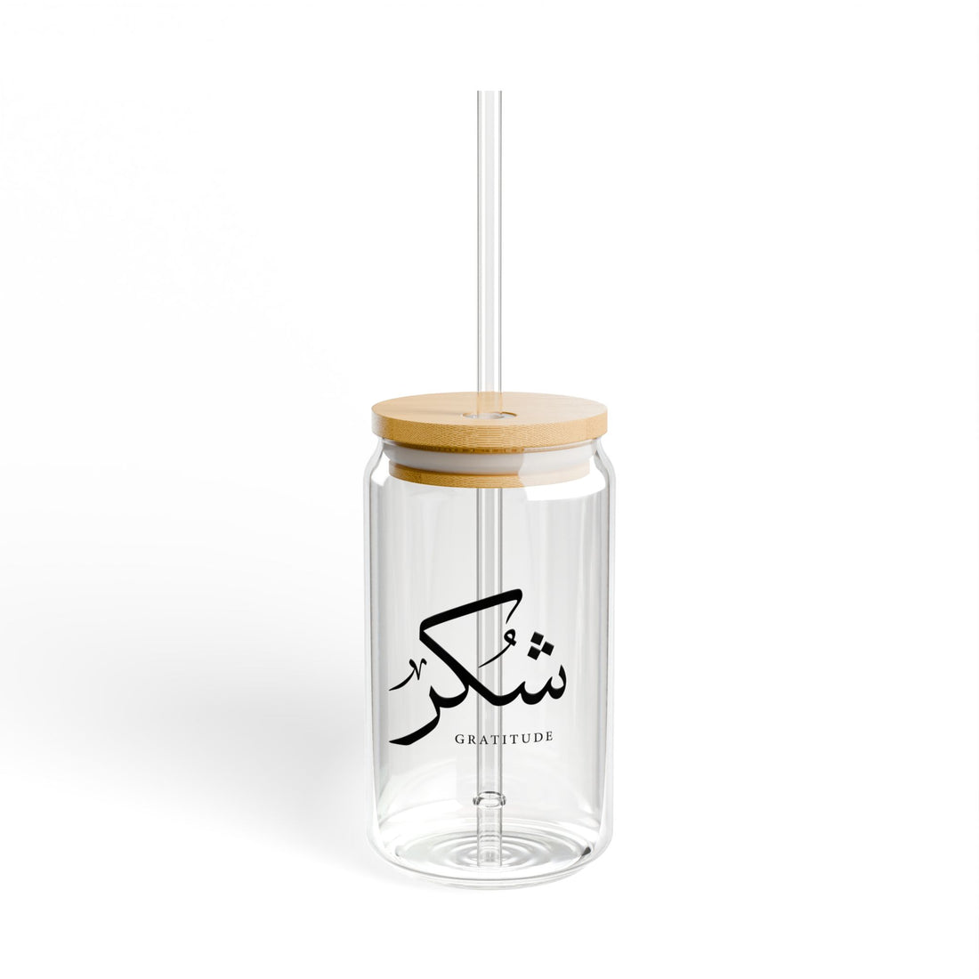 Gratitude Sipper Glass, 16oz
