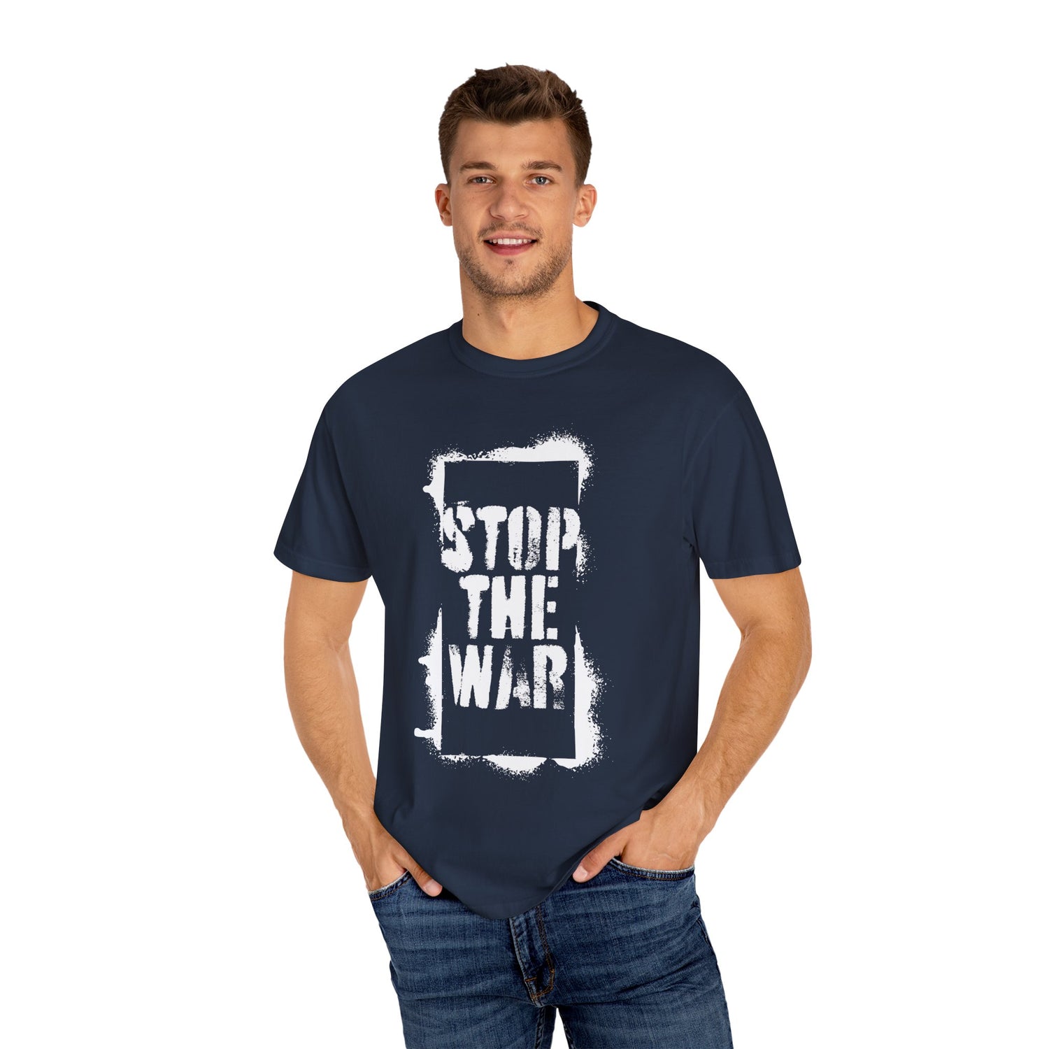 &quot;Stop the War&quot; Unisex Garment-Dyed T-shirt