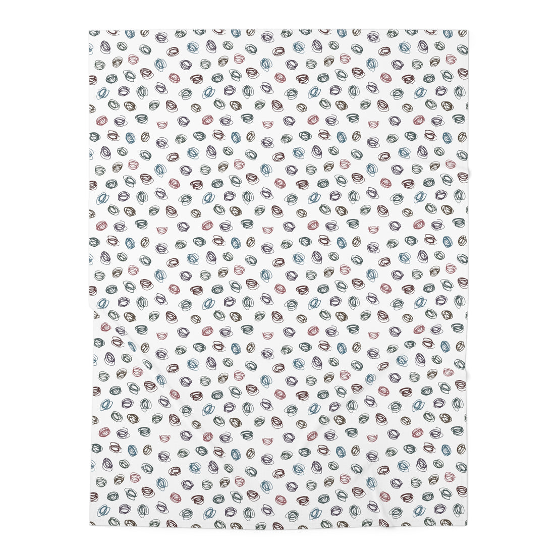 Polka Dots Baby Swaddle Blanket