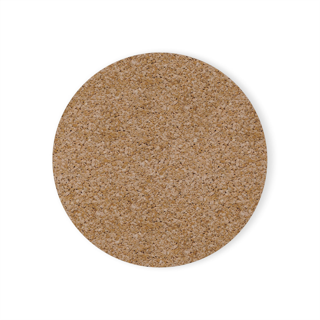 "Salam" Cork Back Coaster- Yellow