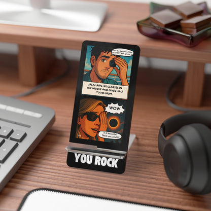 Personalized Smartphone Holder with Comic Design