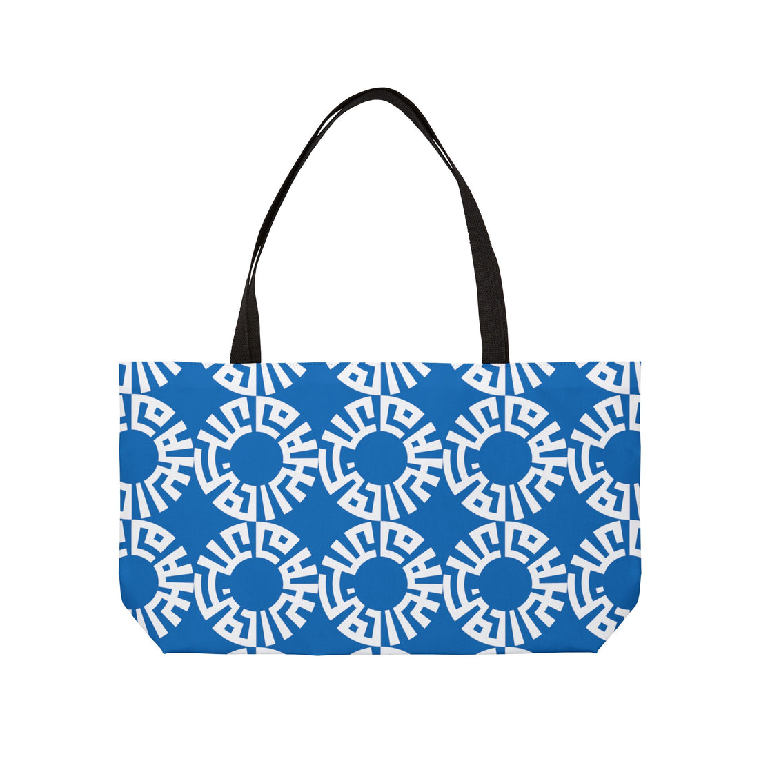 "Salam" Weekender Tote Bag- Blue