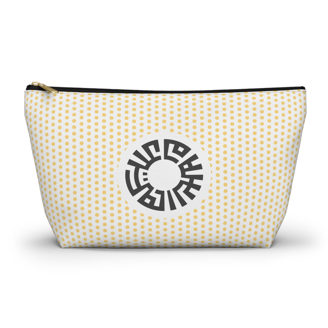 "Salam" Accessory Pouch w T-bottom- Yellow
