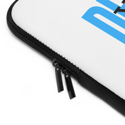 &quot;Very Demure&quot; Laptop Sleeve- Blue