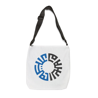 &quot;Salam&quot; Adjustable Tote Bag Blue/Black