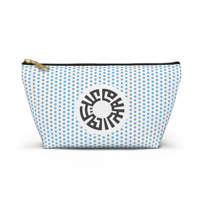 &quot;Salam&quot; Accessory Pouch w T-bottom- Blue