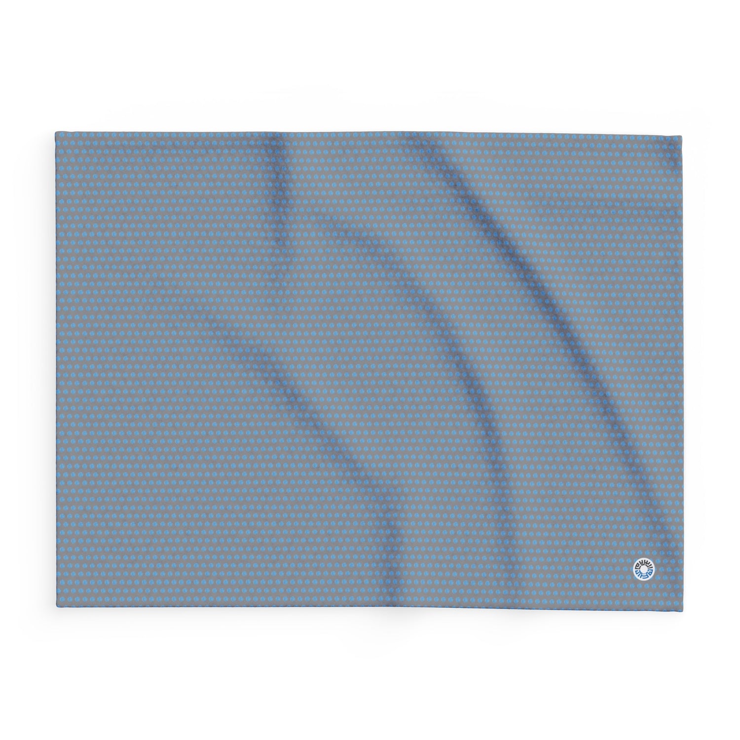 Arctic Fleece Blanket Grey/Blue