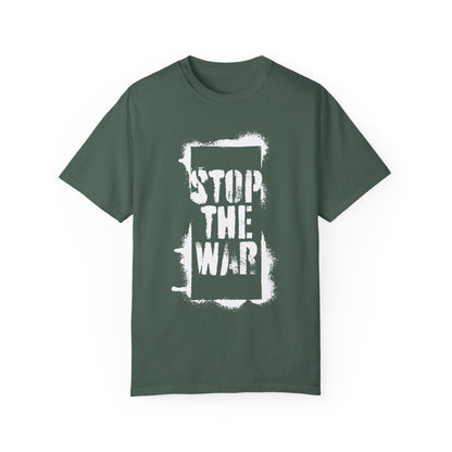 &quot;Stop the War&quot; Unisex Garment-Dyed T-shirt