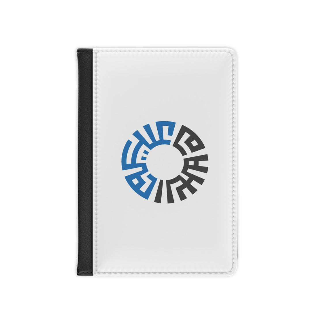 "Salam" Passport Cover Blue/Grey w/ RFID Blocking