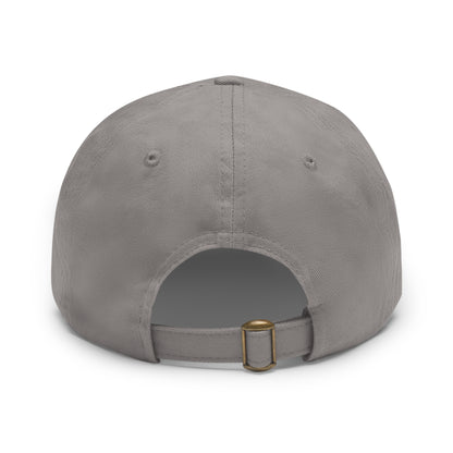 Hat with Leather Patch, &quot;Gratitude&quot;