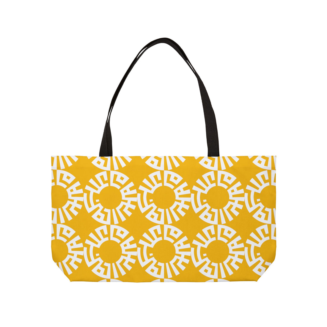 "Salam" Weekender Tote Bag- Yellow