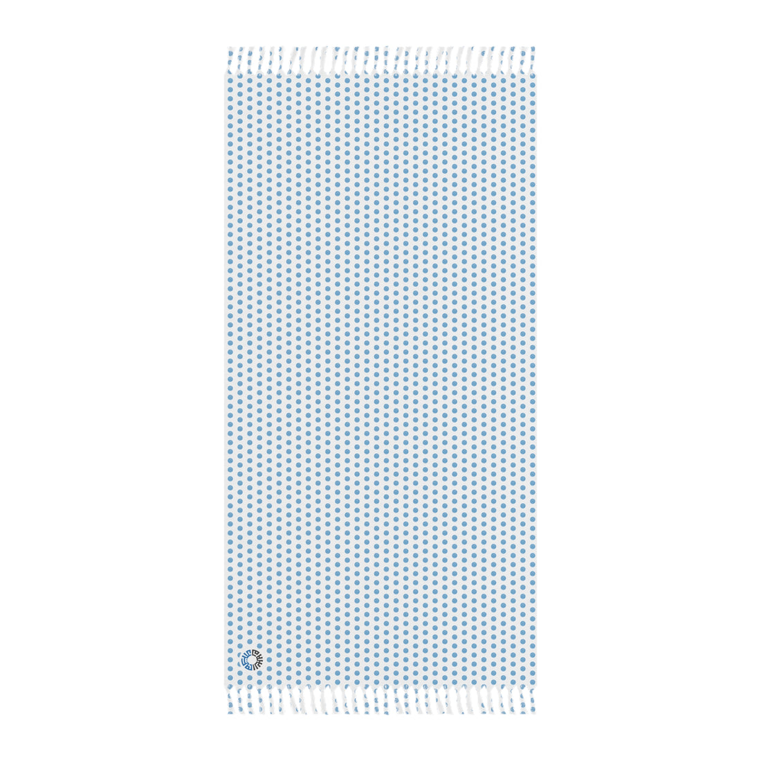 Boho Beach Cloth- Polka Dot Blue