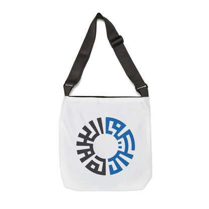 &quot;Salam&quot; Adjustable Tote Bag Blue/Black