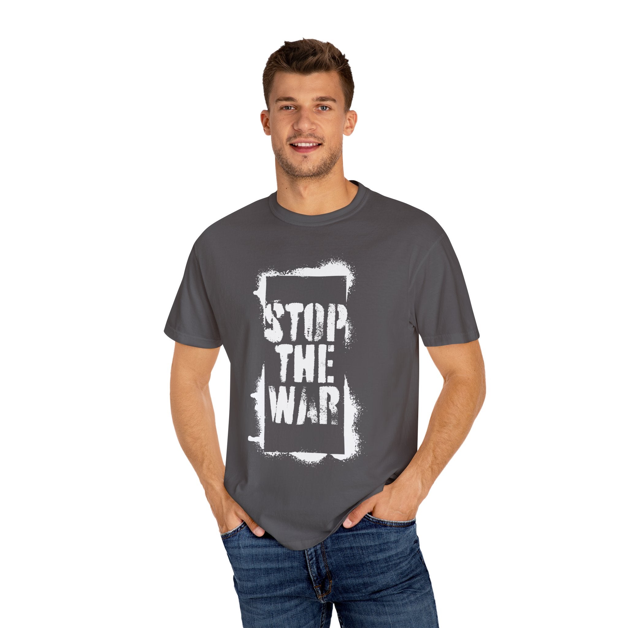 &quot;Stop the War&quot; Unisex Garment-Dyed T-shirt