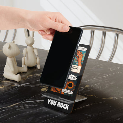 Personalized Smartphone Holder with Comic Design
