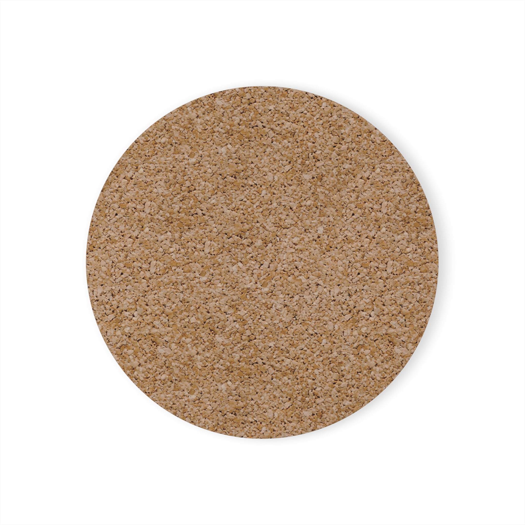 &quot;Salam&quot; Cork Back Coaster- Green