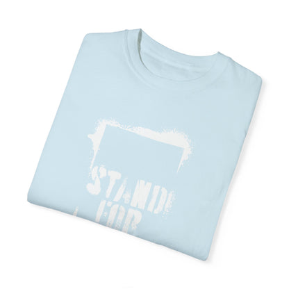 &quot;Stand for Peace&quot; Unisex Garment-Dyed T-shirt