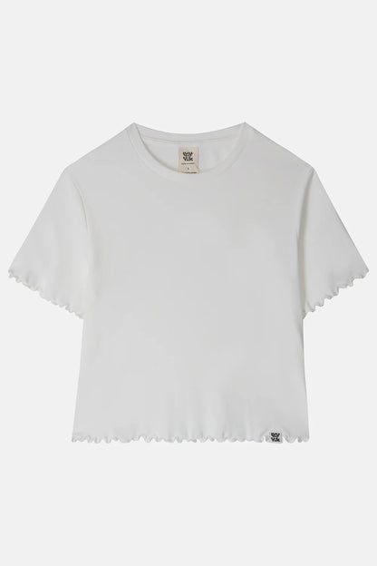 Greta Top: ORGANIC COTTON - Ecru