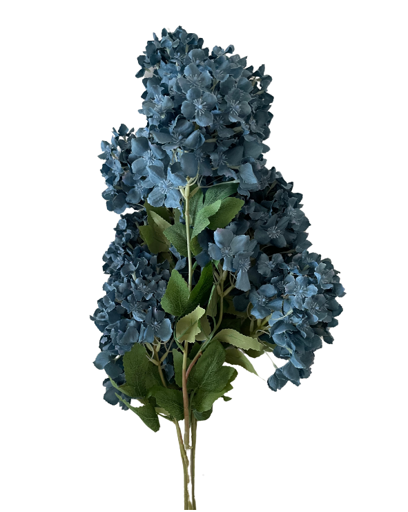 Artificial flowers, Blue. 110 cm.