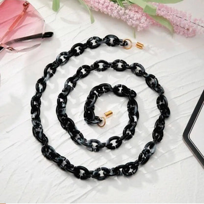 Bond Glasses &amp; Mask Chain