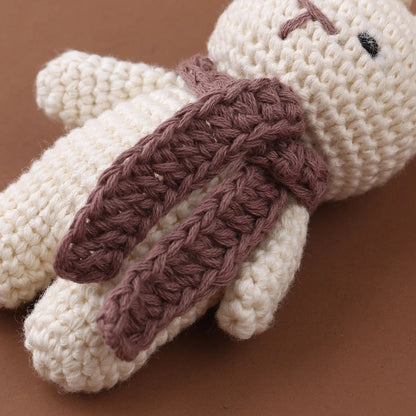 4pcs Handmade Crochet Baby Rabbit Stuffed Doll