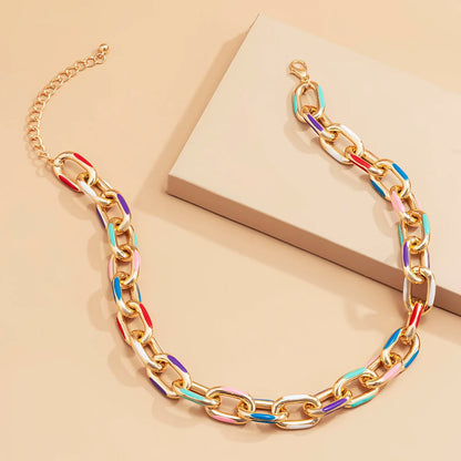 Boho Chunky Choker Necklaces