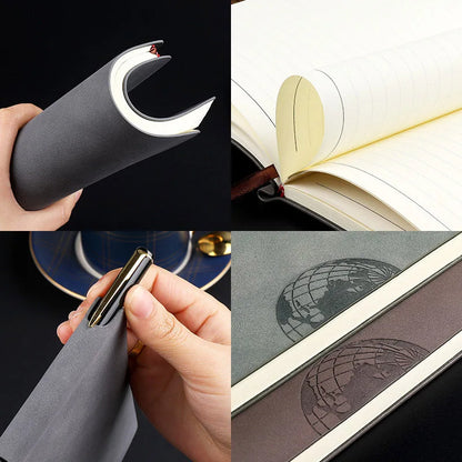 A5 Hardcover Leather Note Book