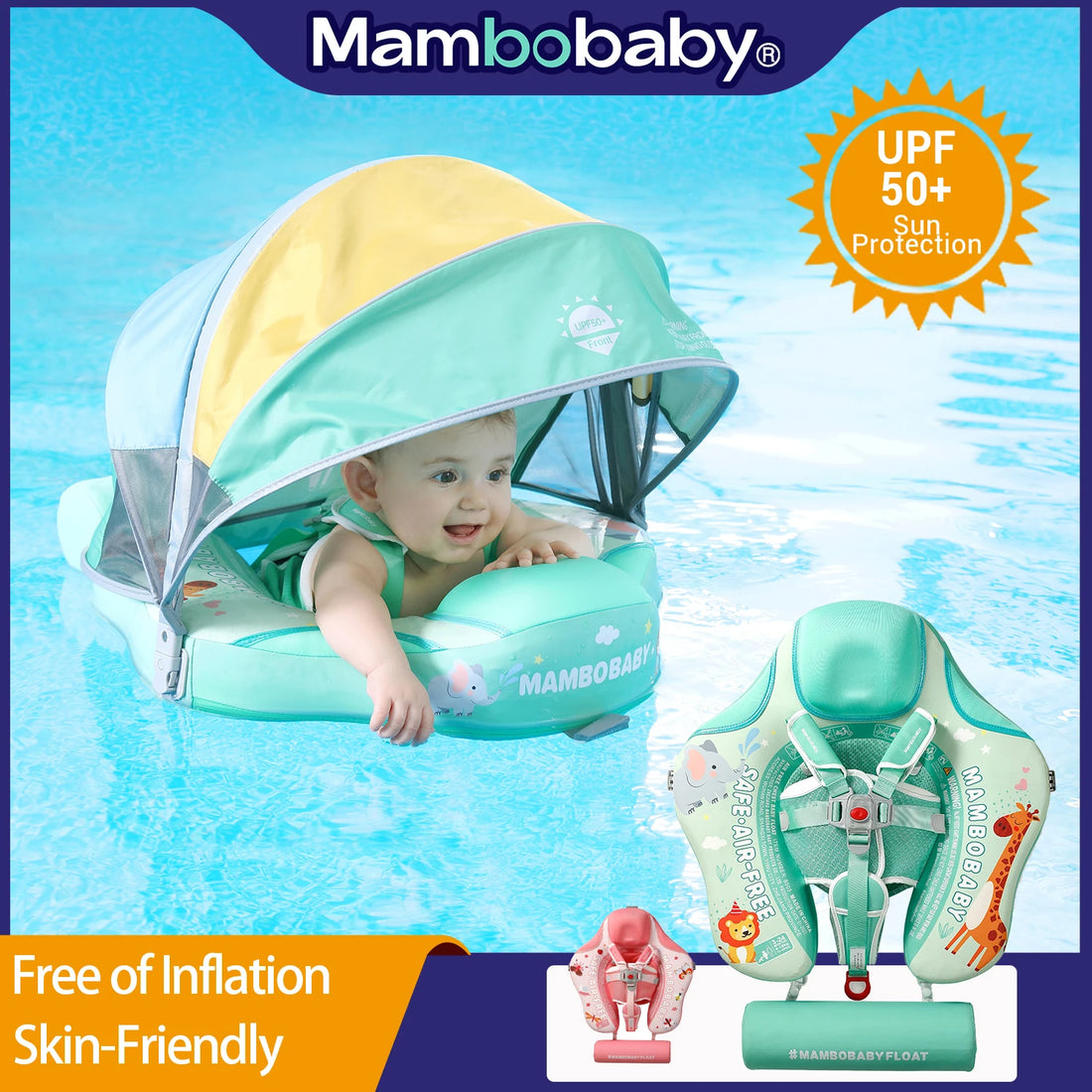 Pool Floater Non-Inflatable Swim Ring for babies