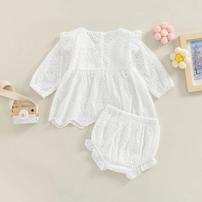 Baby Girl Ruffle Clothes Set