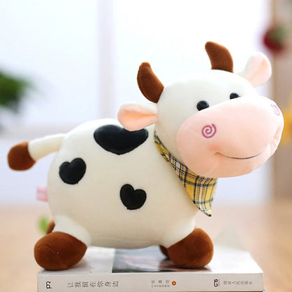 Fluffy Cow Plush Toy