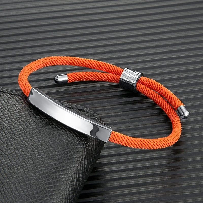 Stainless Steel Personalized Bangle