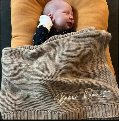 Baby Blanket,Personalized Embroidered Name