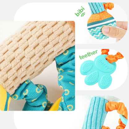Colorful Animal Baby Rattles