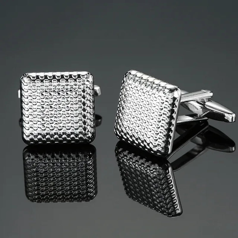 Luxury Green Cufflinks for Mens Blue Crystal Paisley Men&